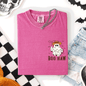 Boo Haw, Lasso, Cowboy, Western, Country, Halloween, Pocket, Comfort Colors T-Shirt