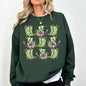 Boots and Hats, Cowboy, St Patrick's Day, Shamrock, Clover, Lucky, Leprechaun Sweatshirt