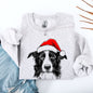 Border Collie, Santa, Dog, Christmas, Dog Lover, Pet Sweatshirt