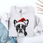 Boston Terrier, Santa, Dog, Christmas, Dog Lover, Pet Sweatshirt