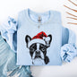 Boston Terrier, Santa, Dog, Christmas, Dog Lover, Pet Sweatshirt