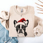 Boston Terrier, Santa, Dog, Christmas, Dog Lover, Pet Sweatshirt