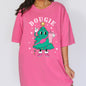 Bougie Christmas Tree, Santa, Winter, Snow, Xmas Tshirt Comfort Colors T-Shirt