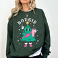 Bougie Christmas Tree, Santa, Winter, Snow, Xmas Sweatshirt