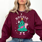 Bougie Christmas Tree, Santa, Winter, Snow, Xmas Sweatshirt