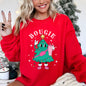 Bougie Christmas Tree, Santa, Winter, Snow, Xmas Sweatshirt