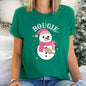 Bougie Snowman, Christmas, BooJee Super Soft Tees
