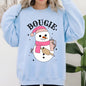 Bougie Snowman, Christmas, Santa, Winter, Snow, Xmas Sweatshirt