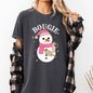 Bougie Snowman, Christmas, Santa, Winter, Snow, Xmas Tshirt Comfort Colors T-Shirt