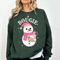 Bougie Snowman, Christmas, Santa, Winter, Snow, Xmas Sweatshirt