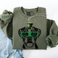 Boxer, Adorable Dog, St Patrick's Day, Lucky, Irish Sweatshirt