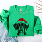 Boxer, Santa, Dog, Christmas, Dog Lover, Pet Sweatshirt