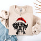 Boxer, Santa, Dog, Christmas, Dog Lover, Pet Sweatshirt