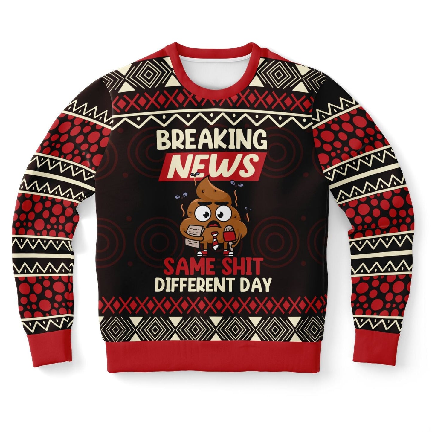 Breaking News: Same Shit Different Day Christmas Sweatshirt