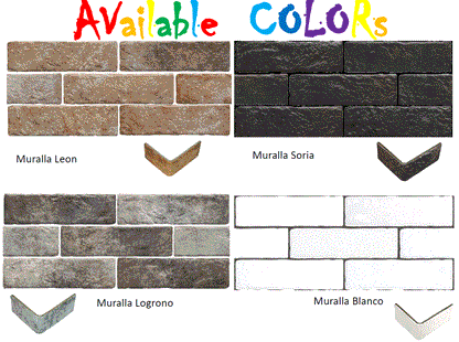 Ladrillo & Muralla 3x12 Brick Tile