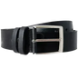 40 mm Bridle Leather Belt Black