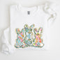 Brushstroke, Easter, Peter Cottontail Watercolor Sweatshirt