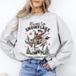 Buckle Up Snowflake, Santa's Coming To Town, Christmas, Funny, Cowboy, Western Sweatshirt