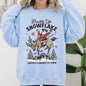 Buckle Up Snowflake, Santa's Coming To Town, Christmas, Funny, Cowboy, Western Sweatshirt