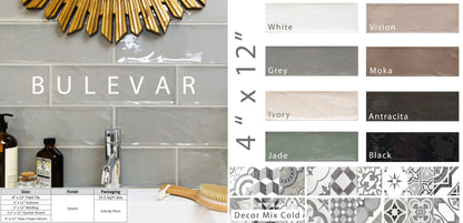 Bulevar 4x12 Subway Tile Collection