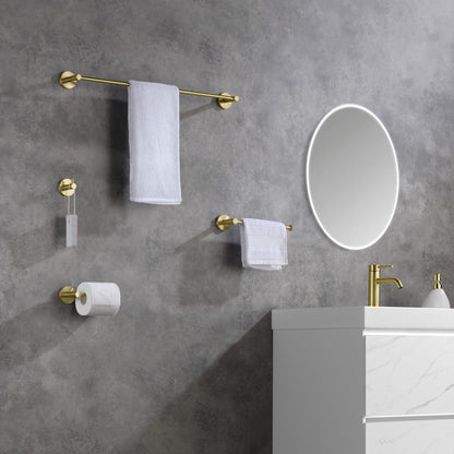 Halo 4-Piece Bathroom Hardware Set 1