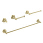 Halo 4-Piece Bathroom Hardware Set 1