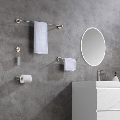 Halo 4-Piece Bathroom Hardware Set 1