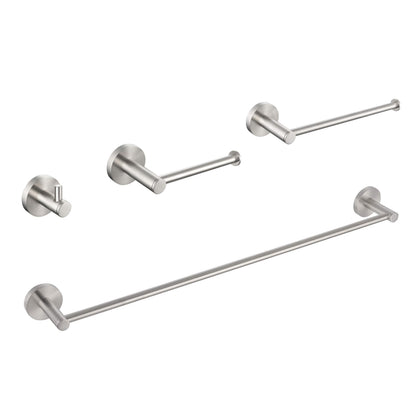 Halo 4-Piece Bathroom Hardware Set 1
