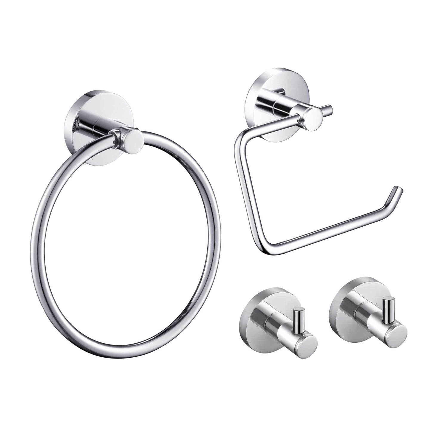 Halo 4-Piece Bathroom Hardware Set 3