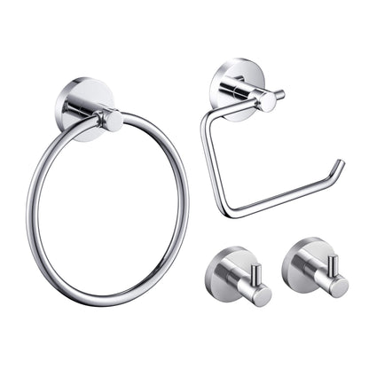 Halo 4-Piece Bathroom Hardware Set 3