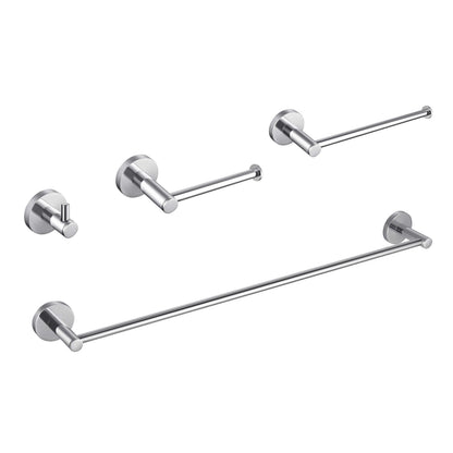 Halo 4-Piece Bathroom Hardware Set 1