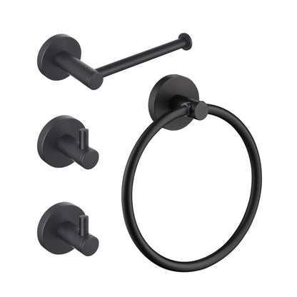 Halo 4-Piece Bathroom Hardware Set 2