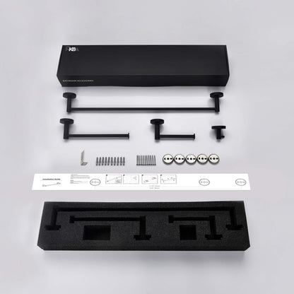 Halo 4-Piece Bathroom Hardware Set 1