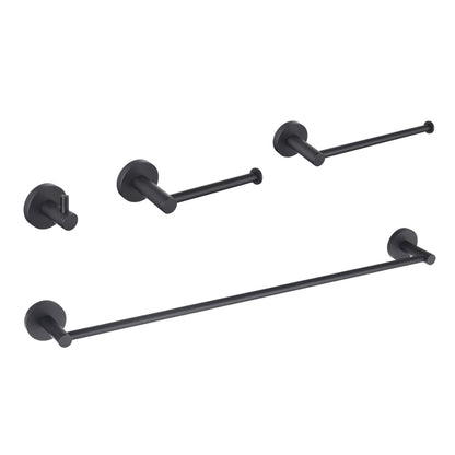 Halo 4-Piece Bathroom Hardware Set 1