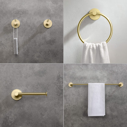 Halo 5 Piece Bathroom Hardware Set 2