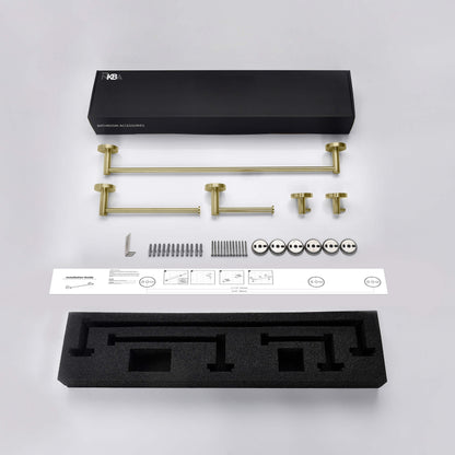 Halo 5 Piece Bathroom Hardware Set 1