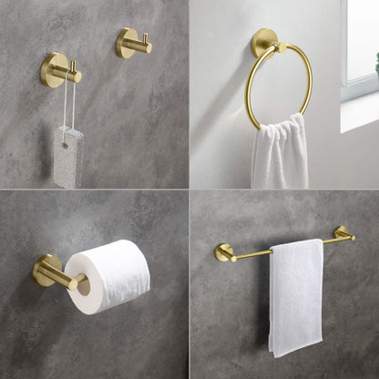 Halo 5 Piece Bathroom Hardware Set 4