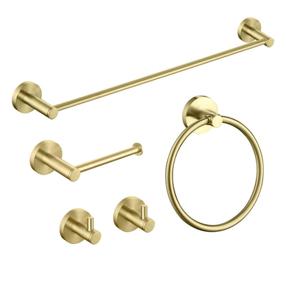 Halo 5 Piece Bathroom Hardware Set 4