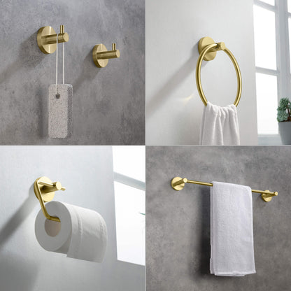 Halo 5 Piece Bathroom Hardware Set 5