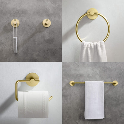 Halo 5 Piece Bathroom Hardware Set 5