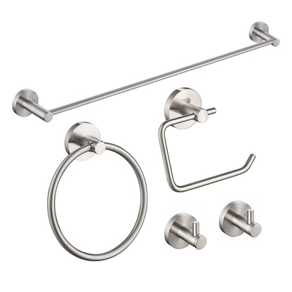 Halo 5 Piece Bathroom Hardware Set 3