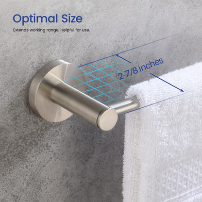 Halo 5 Piece Bathroom Hardware Set 4