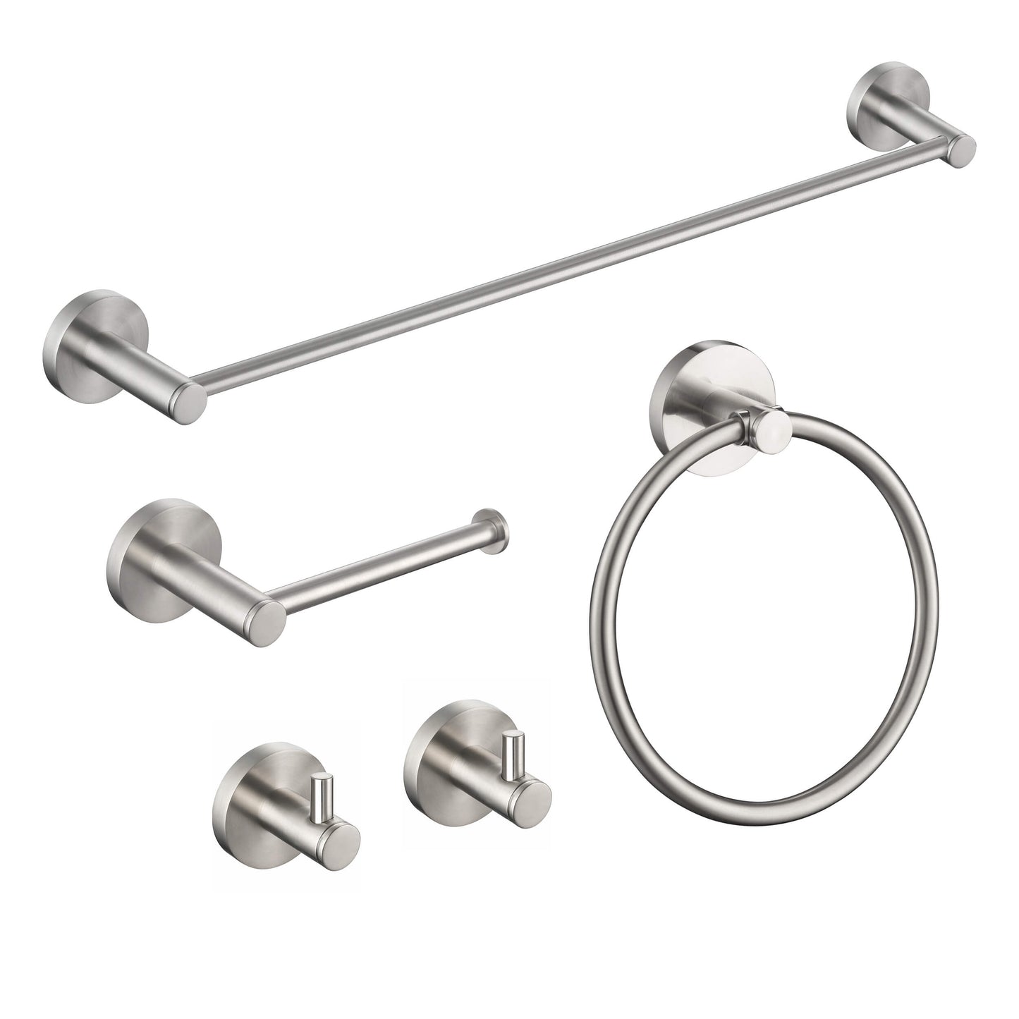 Halo 5 Piece Bathroom Hardware Set 4