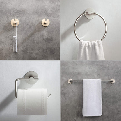Halo 5 Piece Bathroom Hardware Set 5