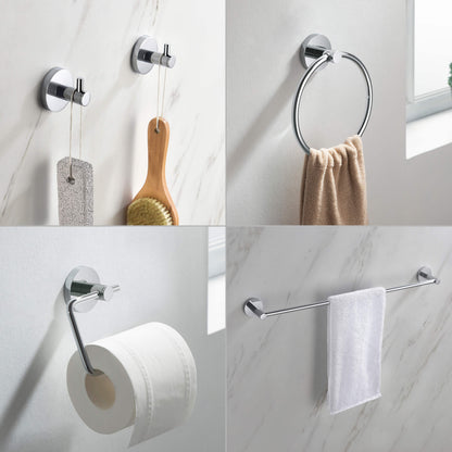 Halo 5 Piece Bathroom Hardware Set 3