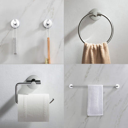 Halo 5 Piece Bathroom Hardware Set 3