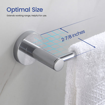 Halo 5 Piece Bathroom Hardware Set 3