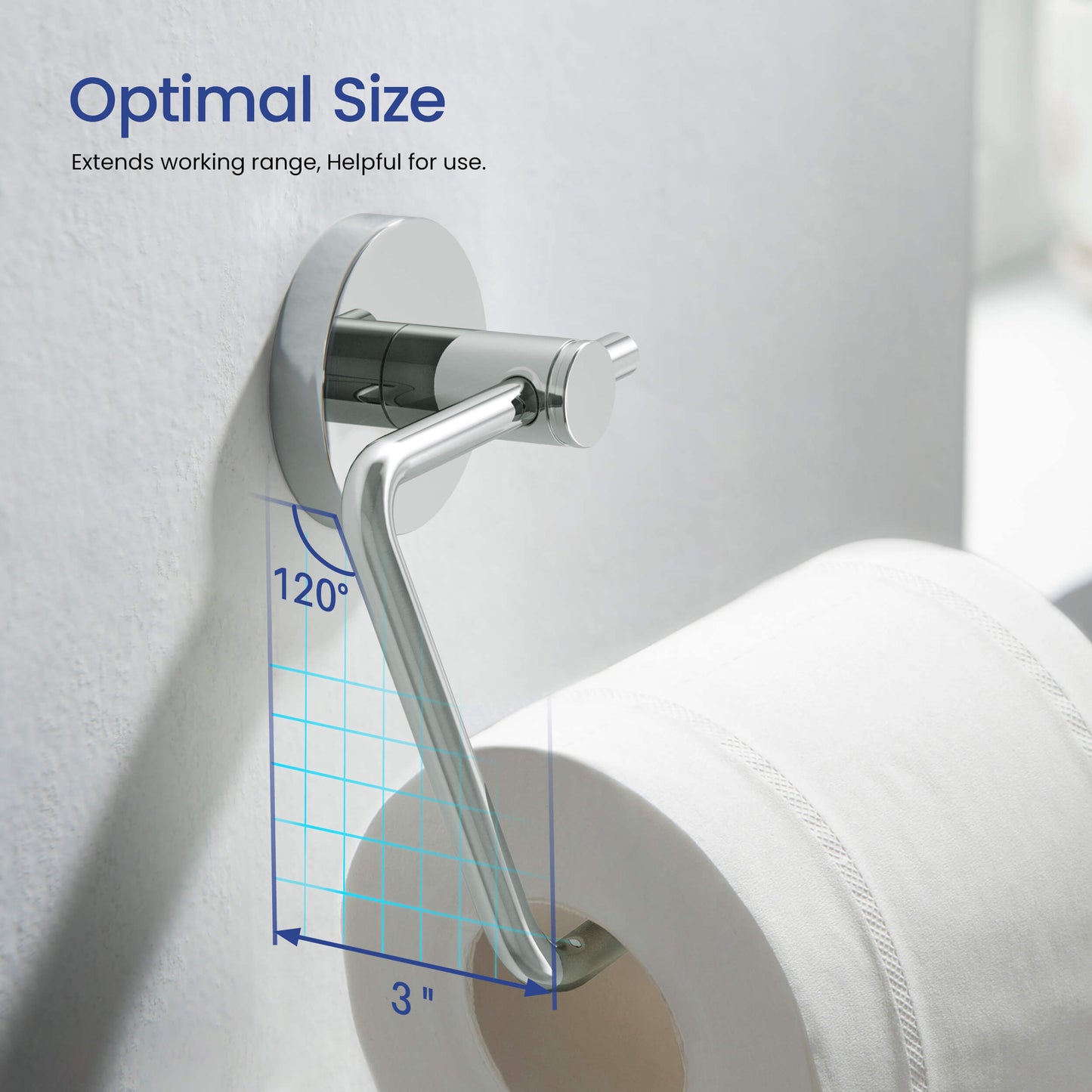 Halo 5 Piece Bathroom Hardware Set 3