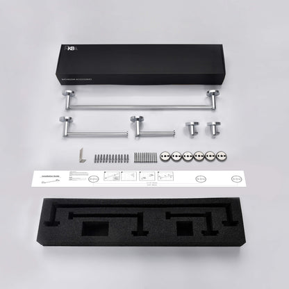 Halo 5 Piece Bathroom Hardware Set 1