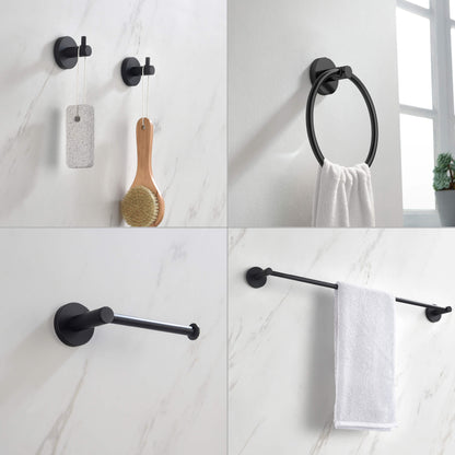 Halo 5 Piece Bathroom Hardware Set 2